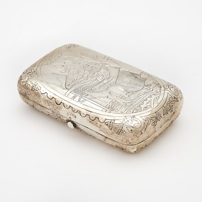 Lot 57 - Russian Silver Cigarette Case