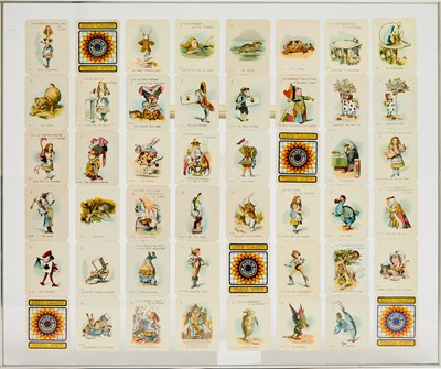 Lot 255 - A set of Alice in Wonderland trading cards