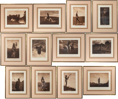 Lot 41 - Twelve fine portfolio plates from Curtis's The North American Indian