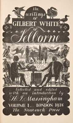 Lot 143 - A lovely two volume set of Gilbert White's writings