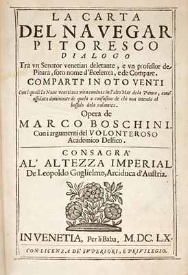 Lot 10 - An important work on Venetian art, in dialect