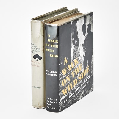 Lot 51 - Two first edition Nelson Algren works, one signed
