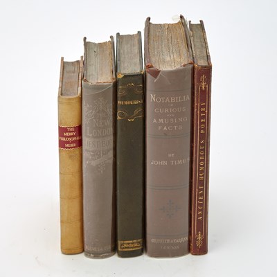 Lot 29 - Five titles on humor, jesting, and amusement