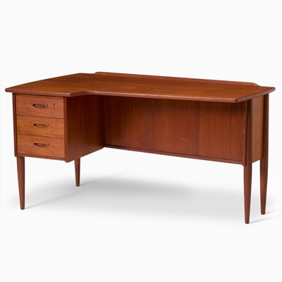 Lot 355 - Swedish Teak Desk