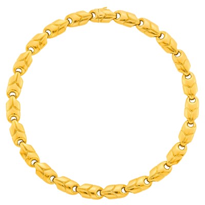 Lot 62 - Bulgari Gold 'Passio Doppio' Necklace