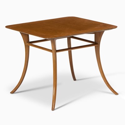 Lot 323 - T.H. Robsjohn-Gibbings for Widdicomb Walnut "Model 3314" Side Table