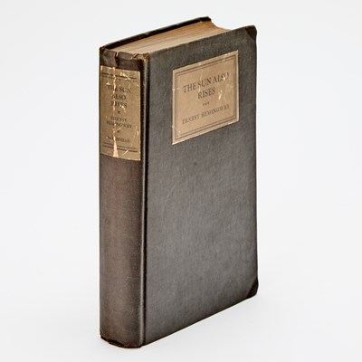 Lot 256 - A first printing of The Sun Also Rises