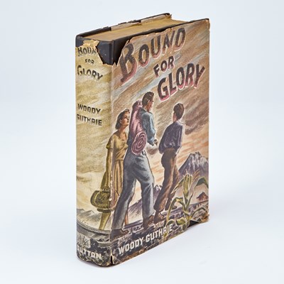 Lot 191 - First edition of Woody Guthrie's Bound for Glory
