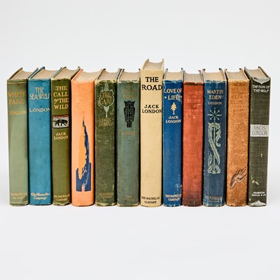 Lot 269 - Twelve works by Jack London, including a first issue of The Call of the Wild