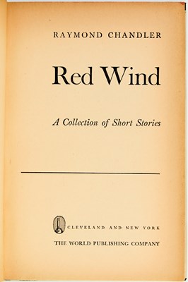 Lot 231 - Two works by Raymond Chandler