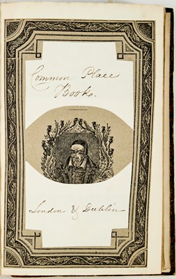 Lot 56 - An interesting late 18th-early 19th century English commonplace book devoted to architecture