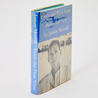 Lot 280 - A very fine, signed copy of James Merrill's From the First Nine Poems 1946-1976