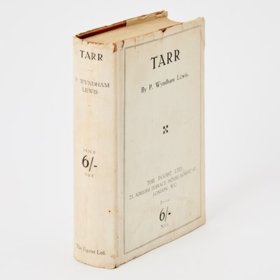 Lot 268 - The first English edition of Tarr, signed by Wyndham Lewis