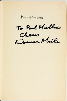 Lot 273 - A very nice inscribed first edition of Norman Mailer's The Naked and the Dead