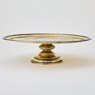 Lot 69 - The Walpole Silver Gilt Seal Salver