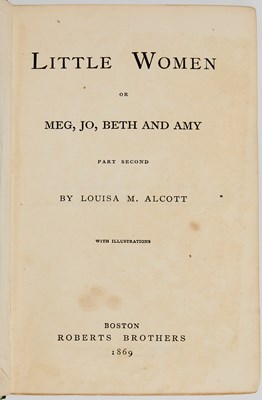 Lot 32 - A scarce first issue set of Little Women