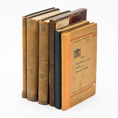 Lot 206 - Four cartographic works on African treaties etc. / Max Schoeller's scarce African travels
