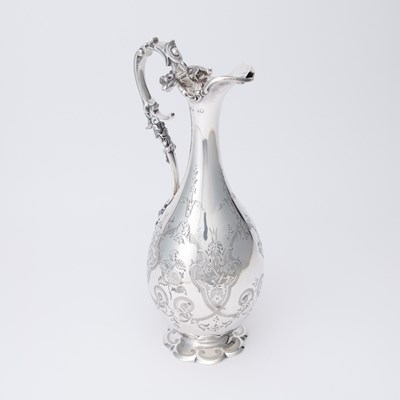 Lot 110 - Victorian Sterling Silver Claret Jug
