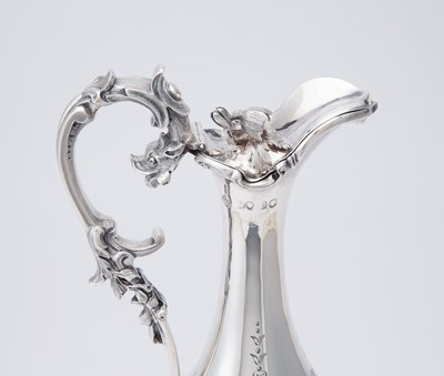 Lot 110 - Victorian Sterling Silver Claret Jug