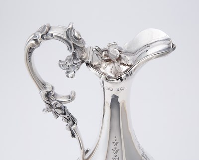 Lot 110 - Victorian Sterling Silver Claret Jug