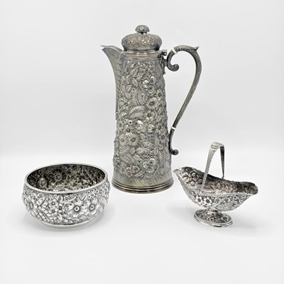 Lot 1139 - Assembled Group of American Sterling Silver Table Articles