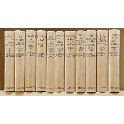 Lot 289 - A partial set of Conrad's works