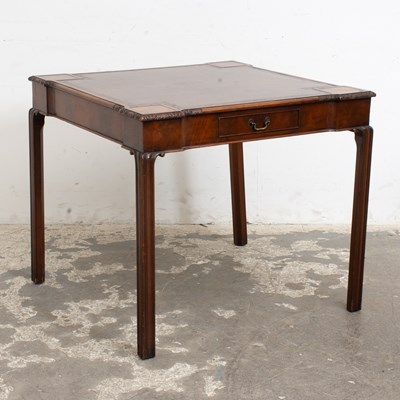Lot 226 - George III Style Mahogany Games Table