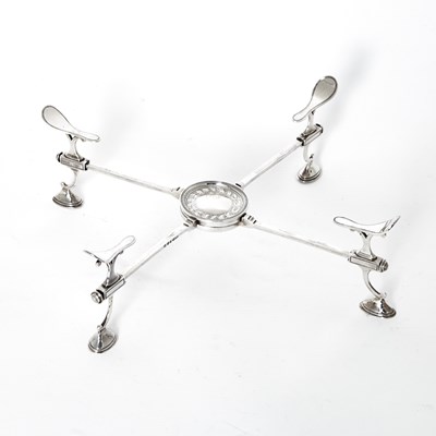 Lot 60 - George III Sterling Silver Dish Stand