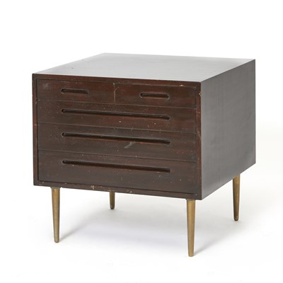 Lot 313 - Edward Wormley for Dunbar Bedside Chest of Drawers