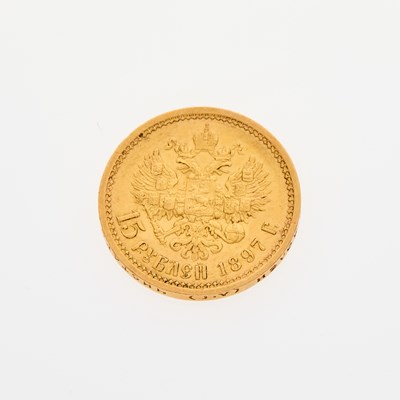 Lot 69 - Russia. 1897-АГ 15 Roubles, Uncirculated.