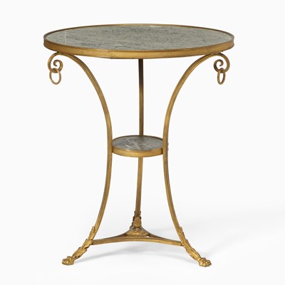 Lot 362 - Louis XVI Style Gilt-Bronze Gueridon