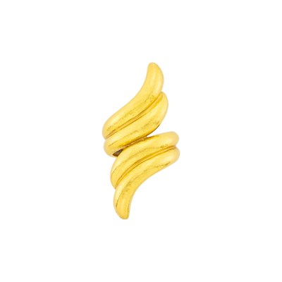 Lot 1008 - Zolotas High Karat Gold Ring