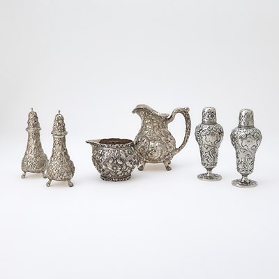 Lot 799 - Group of American Sterling Silver Table Articles
