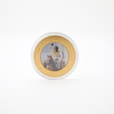 Lot 133 - Gold Medal Related to the World Endurance Championships, Kentucky, 2010