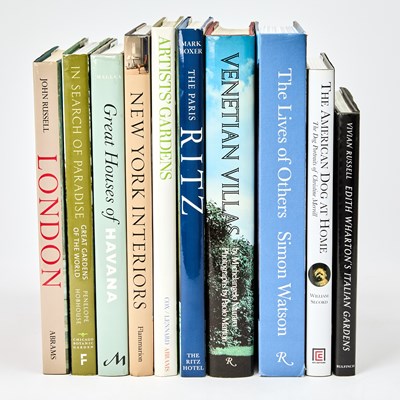 Lot 272 - A group of books on interior design and gardens