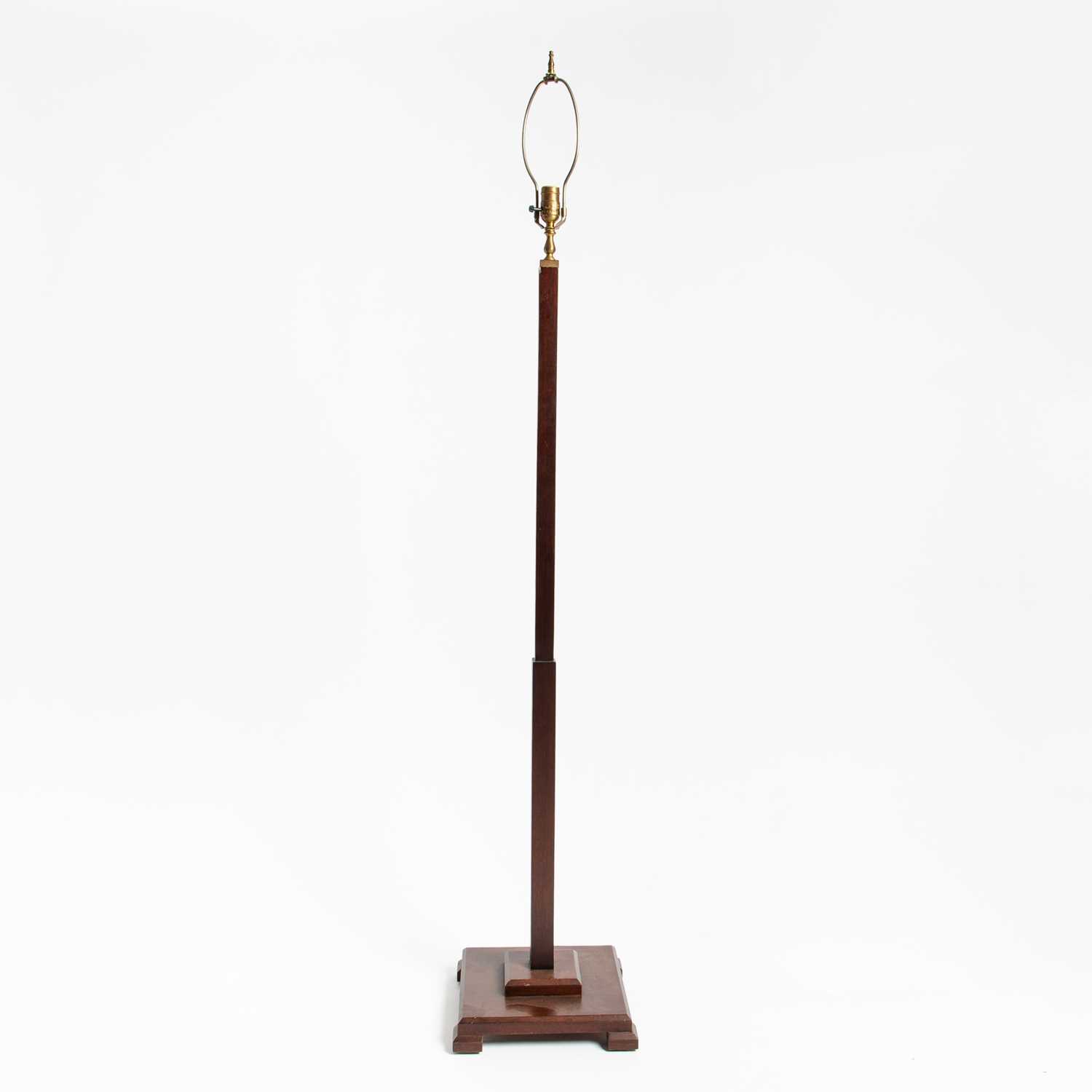 Lot 265 - Mahogany Floor Lamp