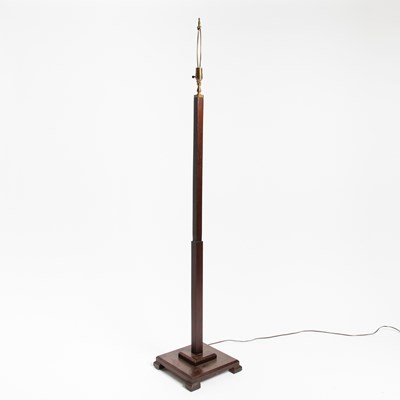 Lot 265 - Mahogany Floor Lamp