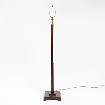 Lot 265 - Mahogany Floor Lamp