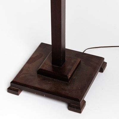 Lot 265 - Mahogany Floor Lamp