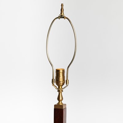 Lot 265 - Mahogany Floor Lamp