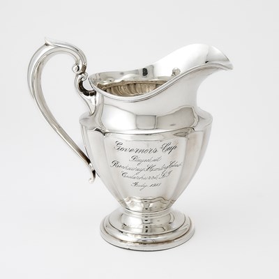 Lot 72 - American Sterling Silver Polo Trophy Pitcher, Engraved for H.P. Whitney