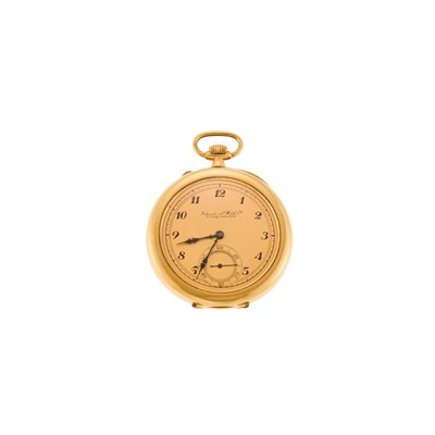 Lot 1226 - International Watch Co. Gold Open Face Pocket Watch