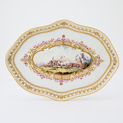 Lot 500 - Meissen Marcolini Reticulated Porcelain Oval Tray