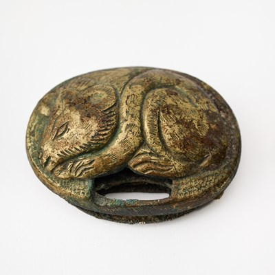 Lot 62 - A Set of Chinese Gilt Bronze Belt Fittings
