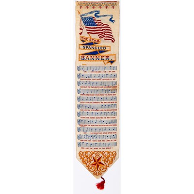 Lot 170 - Star-spangled banner Stevengraph
