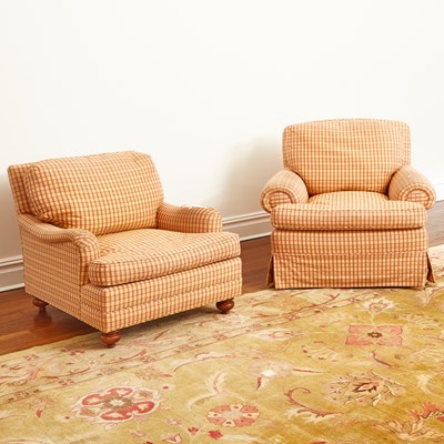 Lot 109 - Two Similar Upholstered Chairs