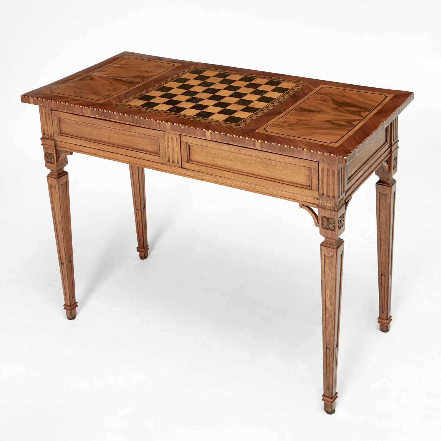 Lot 261 - Louis XVI Style Inlaid Walnut Games Table