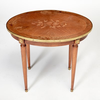 Lot 258 - Louis XVI Style Tulipwood Side Table
