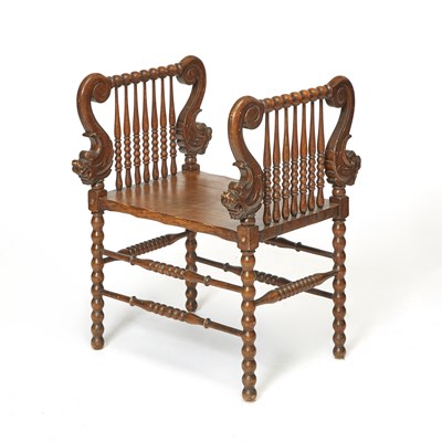 Lot 269 - Victorian Oak Bench