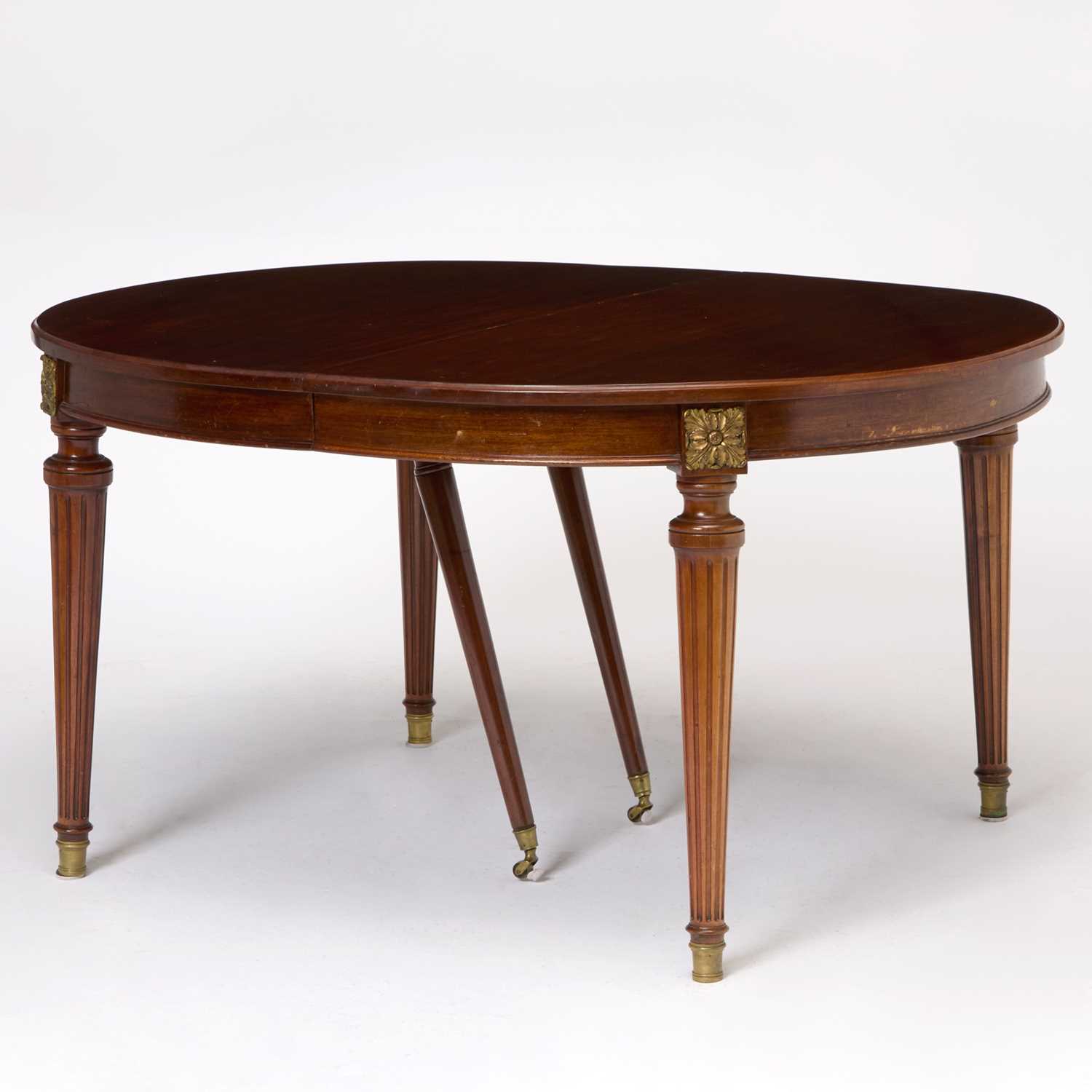 Lot 181 - Louis XVI Style Mahogany Dining Table